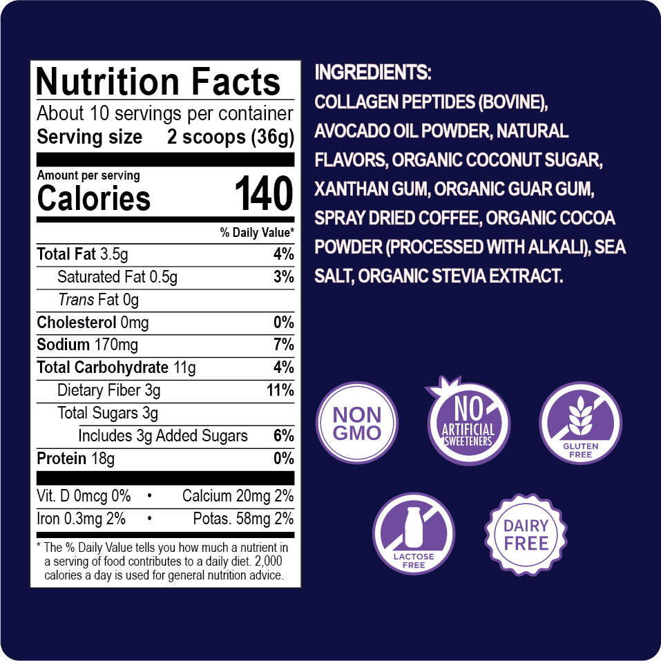 Caramel Macchiato Collagen Shake powder