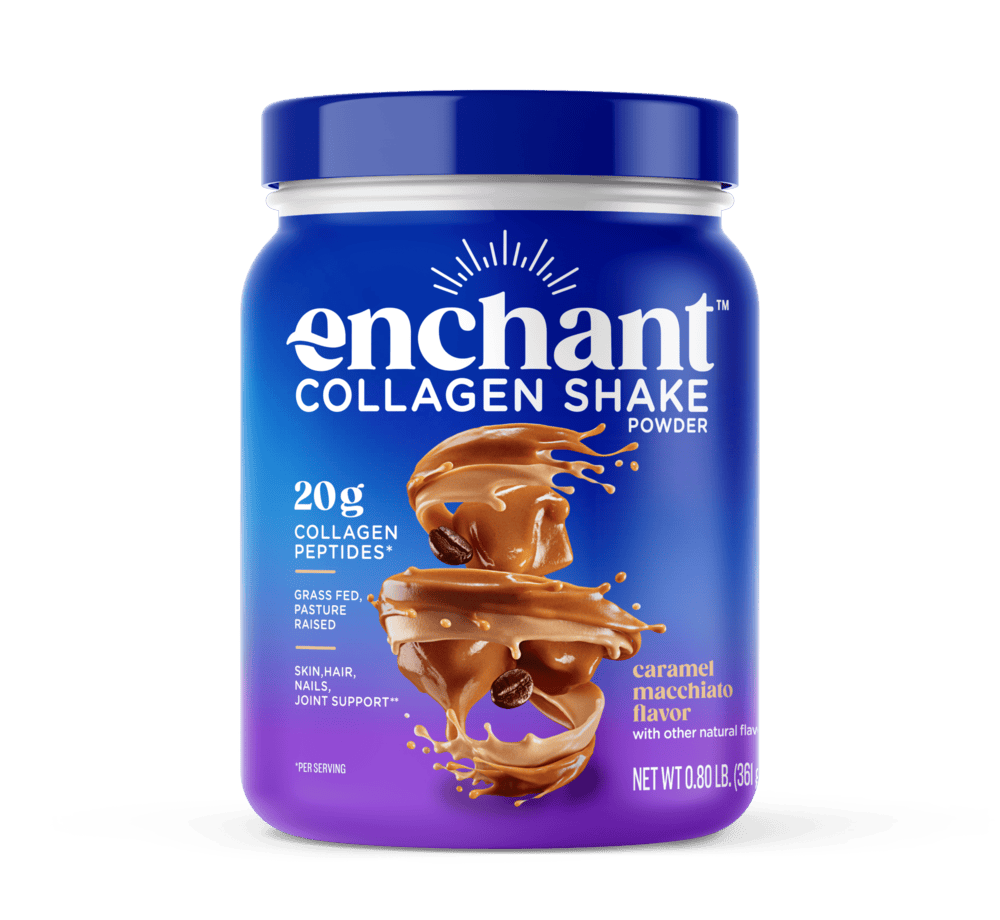 Enchant Brands Caramel Macchiato Collagen Peptides Shake Product