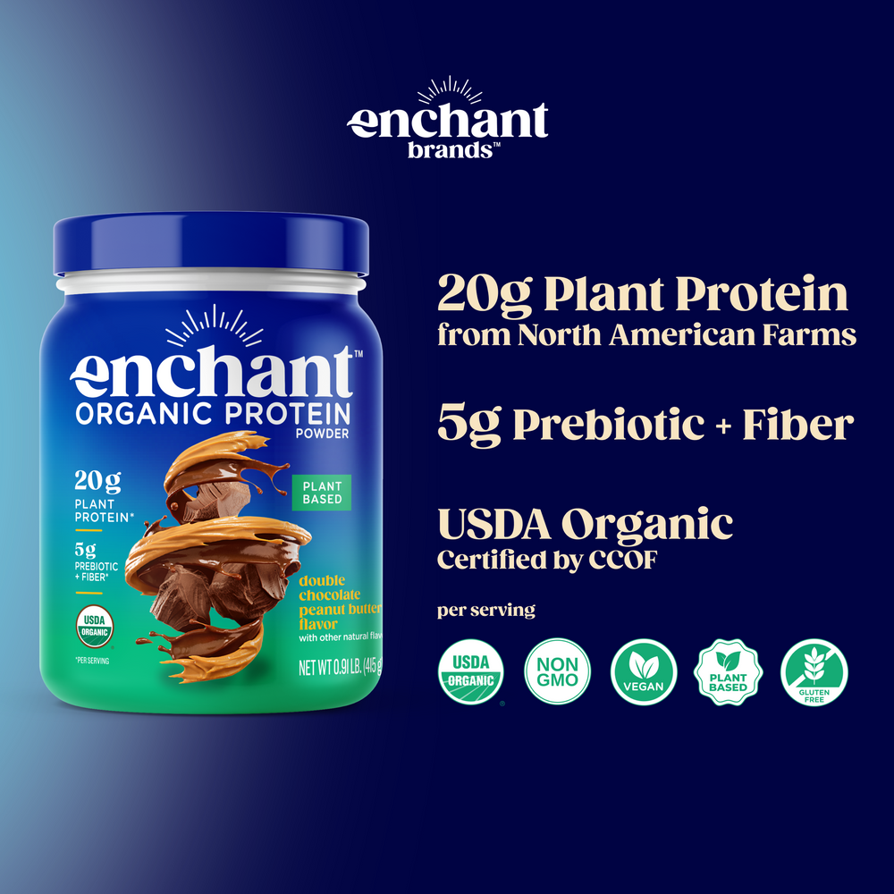 
Chocolate Peanut Butter Organic Protein powder

