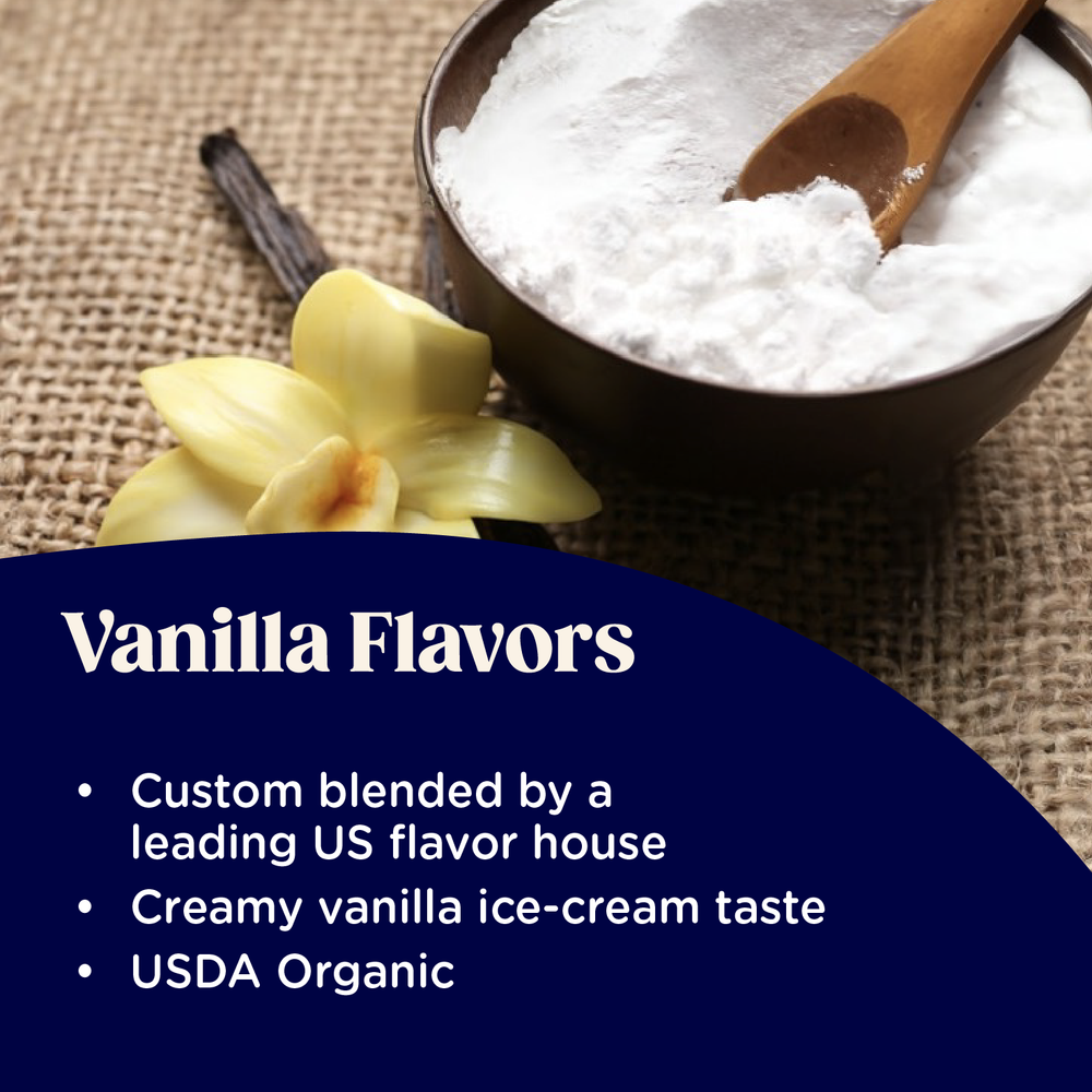 
Vanilla Almond Ice-Cream Organic Protein powder
