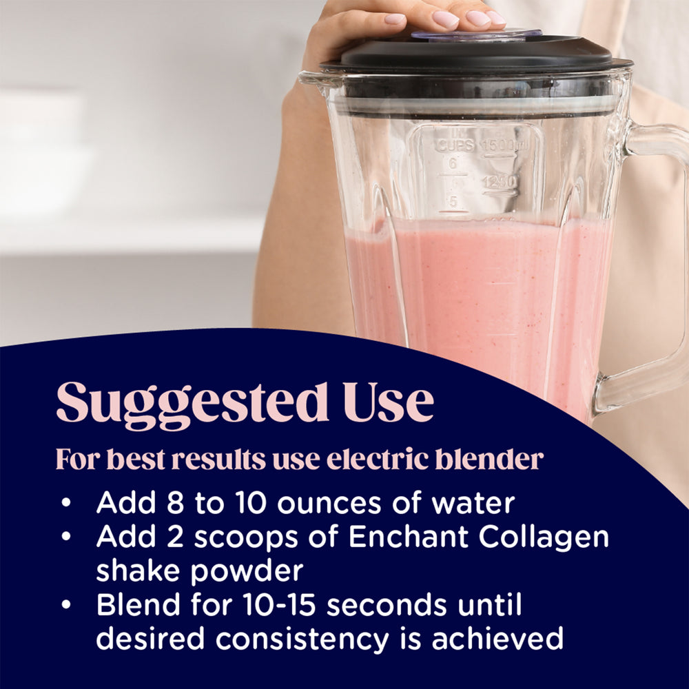 
Strawberry Banana Collagen Peptides Shake powder
