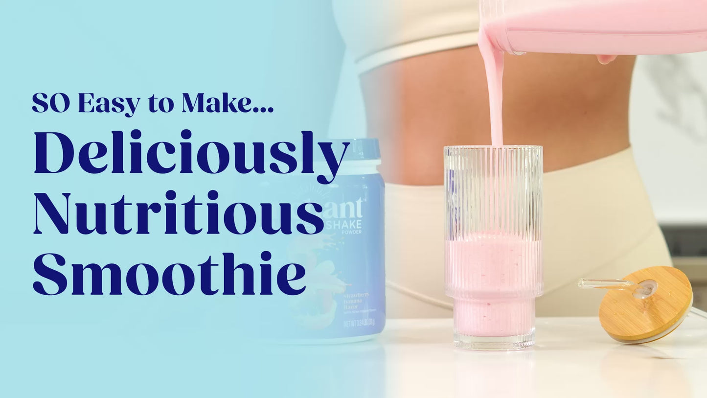 Strawberry Banana Collagen Shake powder