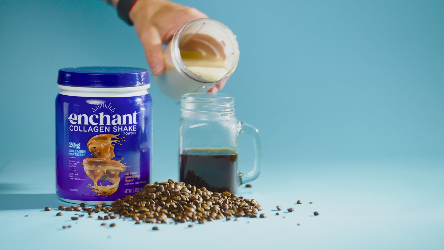 Caramel Macchiato Collagen Peptides Shake powder